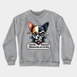 Dr. Jekyll & Mr. Hyde Chihuahua Crewneck Sweatshirt